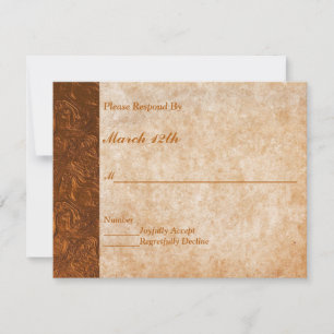 Invitation Coupe Textkued Look Parti de mariage RSVP