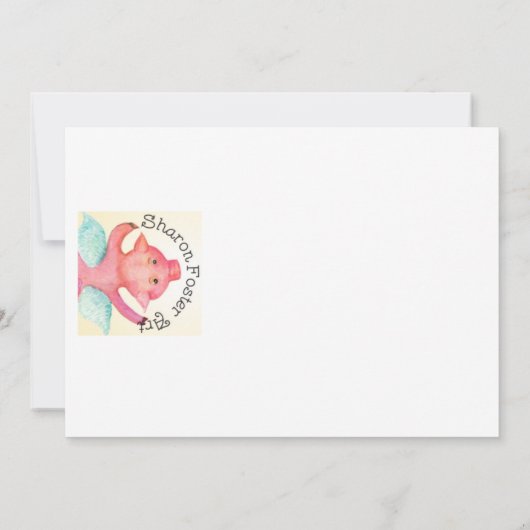 Invitation Coupes d'agrumes Couleur d'eau (Dos)