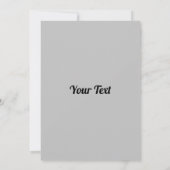 Invitation Couple chat mignon (Dos)