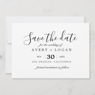 Invitation couple dans une voiture vintage aquarelle save the