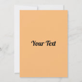 Invitation Couple de chat adorable  (Dos)