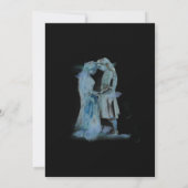 Invitation *~* Couple de château médiéval Château Amoureux Ma (Dos)