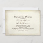 Invitation Couple de crâne Jour du dîner de la répétition des (Dos)