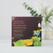 Invitation Couple de grenouille et lucioles Mariage Whimsical (Debout devant)