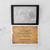 Invitation couple de pirates (Intérieur)