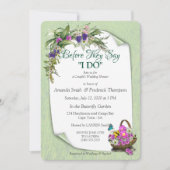 Invitation Couple de printemps mi-été (Devant)