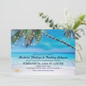 Invitation Couple d'étoiles de mer Illumine la Destination de (Debout devant)