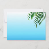 Invitation Couple d'étoiles de mer Merci | DEMANDEZ DES NOMS  (Dos)