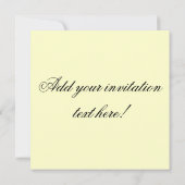 Invitation Couple d'Halloween (Dos)