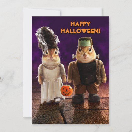 Invitation Couple gothique (Devant)