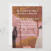 Invitation Couple in Love Tree Cosy Home View Mariage (Dos)