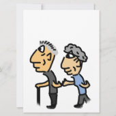 Invitation Couple ✨ jeu de Fête des mariées amusant (Dos)