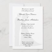 Invitation Couple Mariage de Cranberry (Dos)