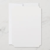 Invitation Couple mariage mignon et drôle (Dos)