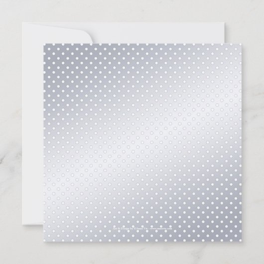 Invitation Couple peint avec parapluie Mariage hivernal de ne (Dos)