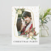 Invitation *~* Couple Photo Corporate AP20 Fête de Noël (Debout devant)