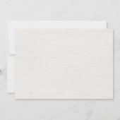 Invitation Couples baby shower boisé rustique sans sexe (Dos)