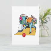 Invitation Couples Bowling (Debout devant)