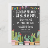 Invitation Couples de Fête de l'mariée d'invitation de Fiesta (Devant)