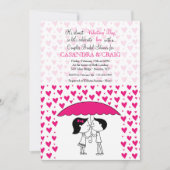 Invitation Couples Douche d'amour (Devant)