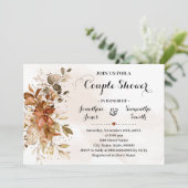 Invitation Couples Douche Eucalyptus Automne Mariage Automne (Debout devant)