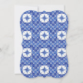 Invitation Couples Douche Ferme Marine Kraft Bois Rustique (Dos)