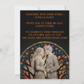 Invitation couples mariages personnalisés (Devant)