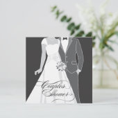 Invitation Couples Shower (Debout devant)