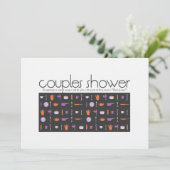 Invitation Couples Shower - Cuisine (Debout devant)