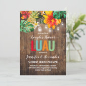 Invitation Couples Shower Luau (Debout devant)
