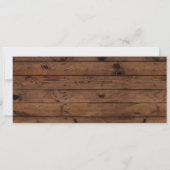 Invitation Couple's Shower Ticket Chalkboard Rustic Invitatio (Dos)