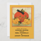 Invitation Couples Wedding showers d'automne (Devant)