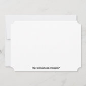 Invitation Coupon d'amour BLANK (Dos)