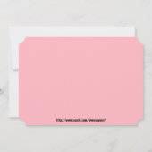 Invitation Coupon d'amour PERSONNALISÉ pour BLANK (Dos)