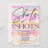 Invitation Coups de teinture amusants pour la vaccination (Devant)