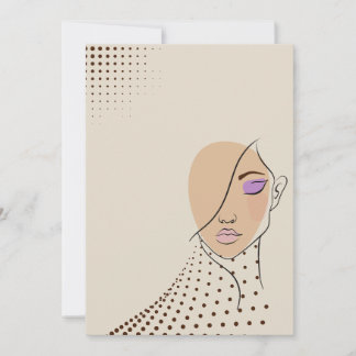 Invitation courageux et belles