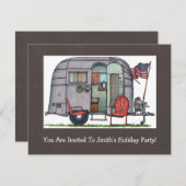 Invitation Courant d'air (Devant / Derrière)