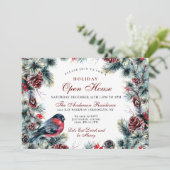 Invitation Courbe de Noël & Red Bird Holiday Open House (Debout devant)