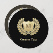 Invitation Couronne avec bouclier (Devant / Derrière)