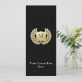 Invitation Couronne avec bouclier (Debout devant)