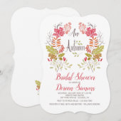 Invitation Couronne d'Automne (Devant / Derrière)