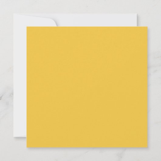 Invitation Couronne d'automne jaune. Mariage de automne enreg (Dos)
