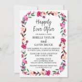 Invitation Couronne de conte de fées romantique pour réceptio (Devant)