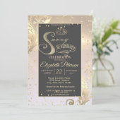 Invitation Couronne de diamants doux Savvy Dix-sept (Debout devant)
