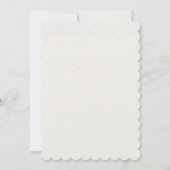 Invitation Couronne de feuilles d'eucalyptus botanique pour d (Dos)