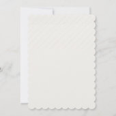 Invitation Couronne de feuilles d'eucalyptus botanique pour r (Dos)