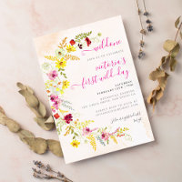 Couronne de fleurs d'orchidée sauvage rose pourpre