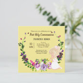 Invitation Couronne de la Sainte Communion * choisir la coule (Debout devant)