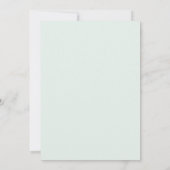 Invitation Couronne de mariage Améthyste Pervenche (Dos)