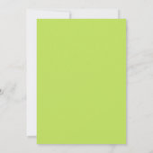 Invitation Couronne de mariage Chartreuse Cobalt (Dos)